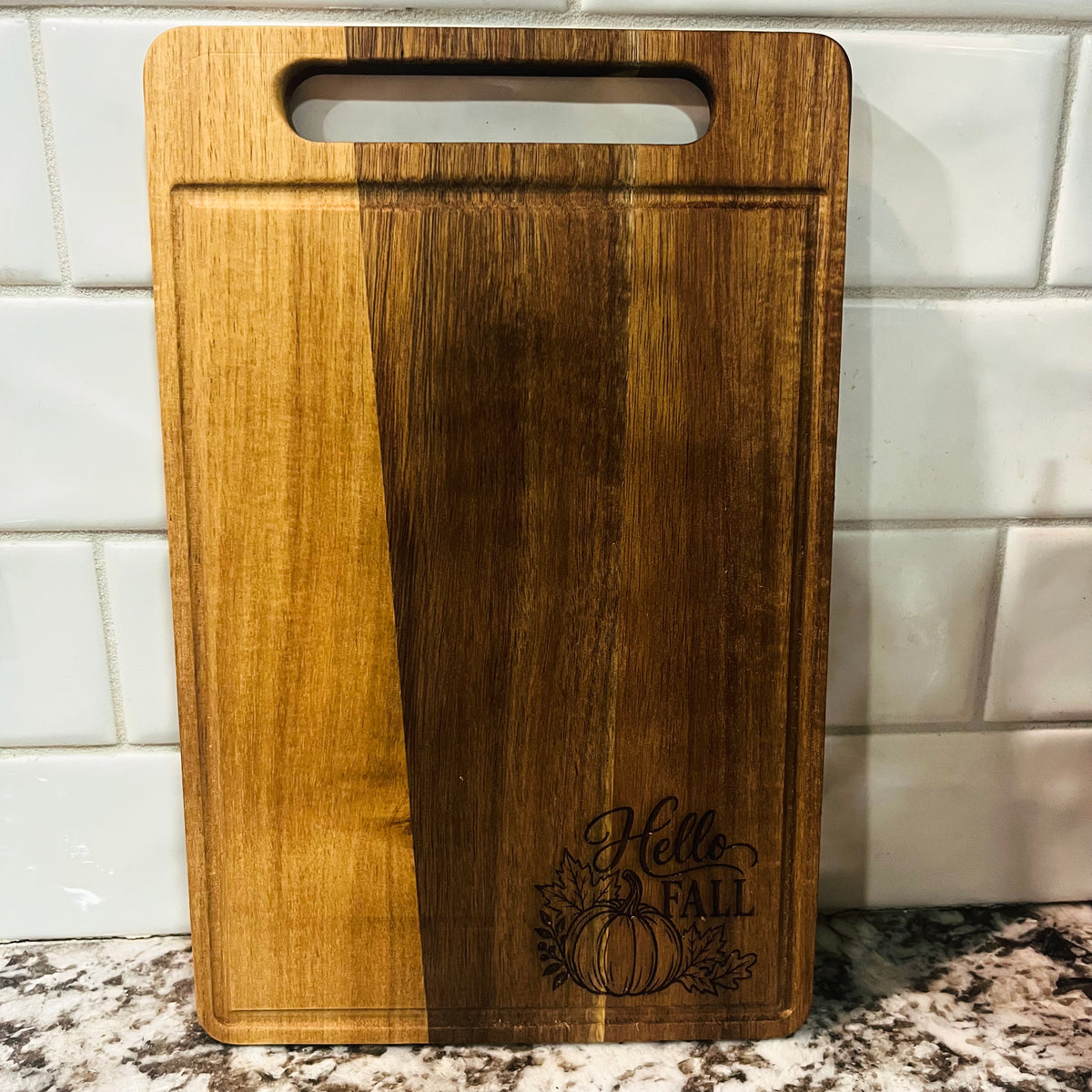 Engraved Cutting Board – Hello FALL