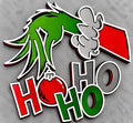 Layered Wooden Wall Art – HO HO HO